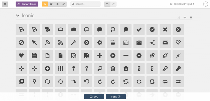 icon font - فونت آیکن های زیبا